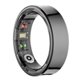 Smart ring, black, side angle
