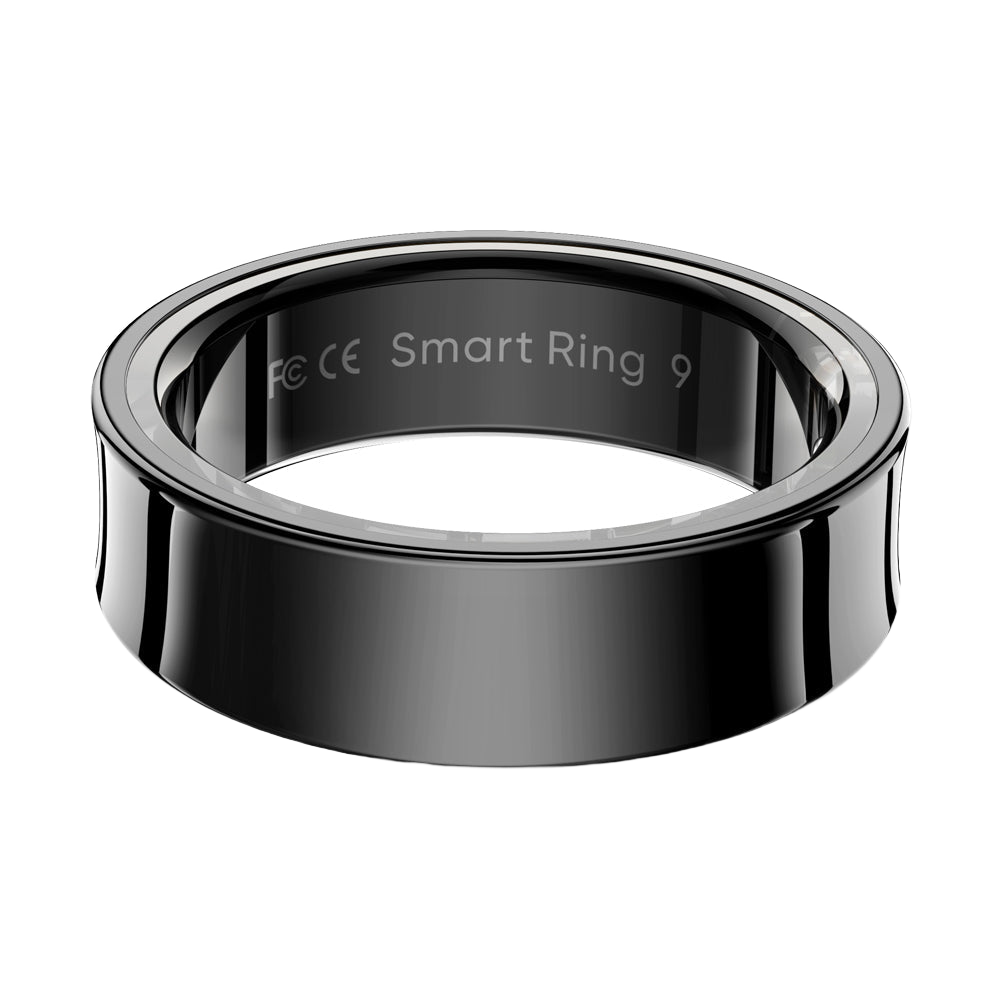 Smart ring, black, close-up