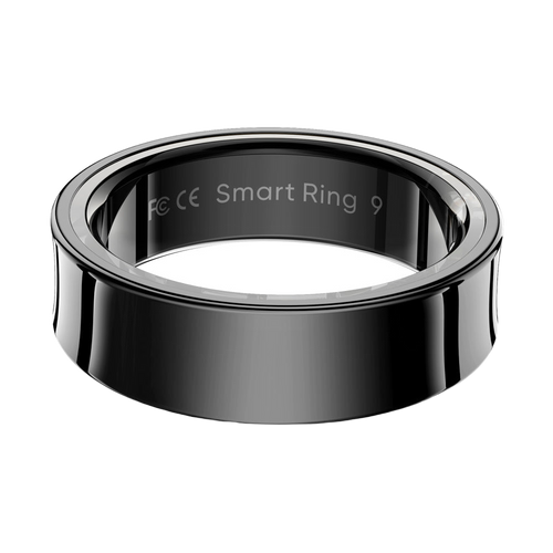 Smart ring, black, close-up